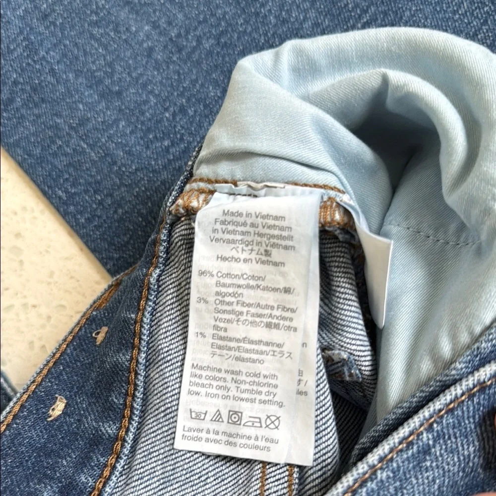 Madewell Vintage Wash Denim Jeans